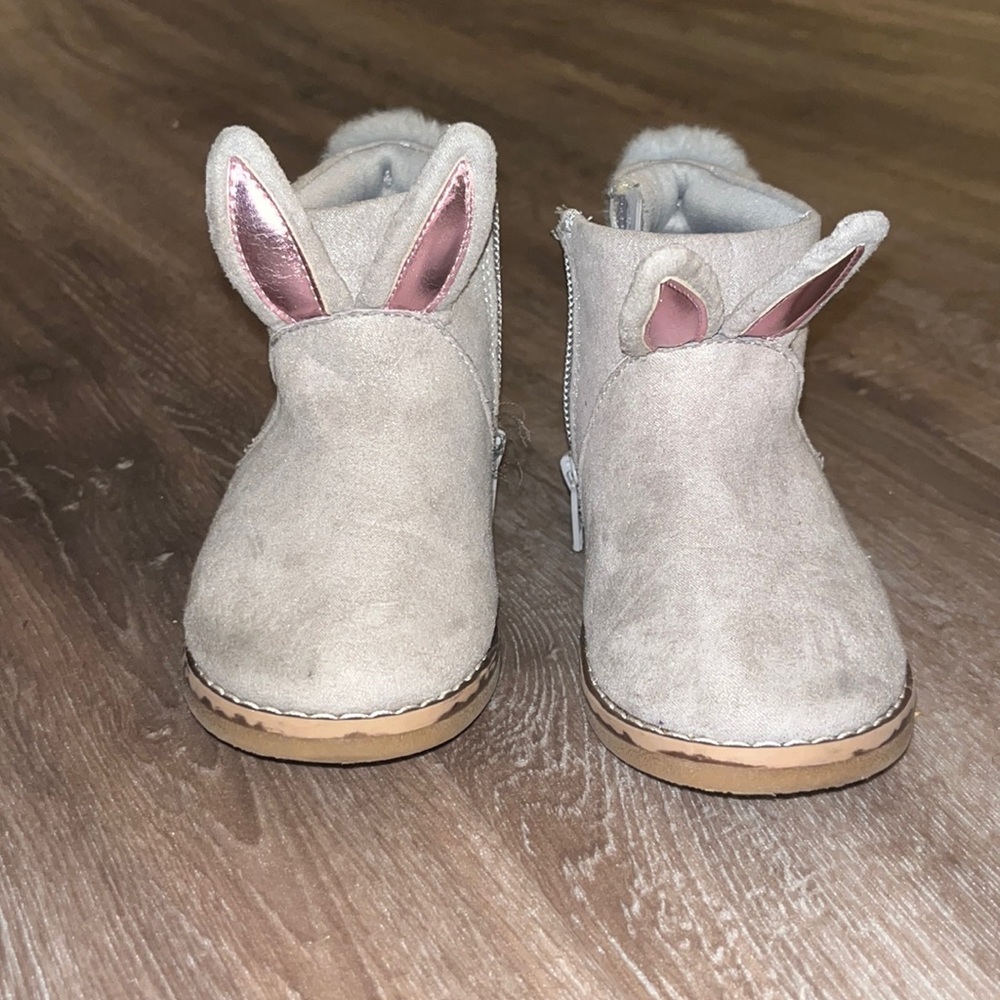 Wonder nation toddler bunny booties